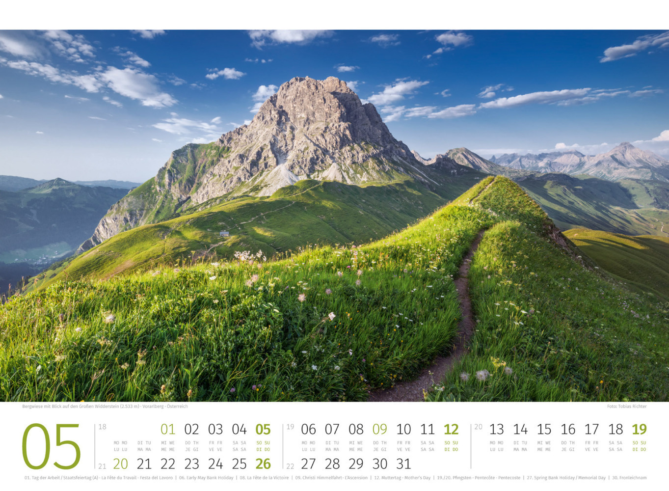 Bild: 9783838424842 | Alpenkalender Kalender 2024 | Ackermann Kunstverlag | Kalender | 14 S.