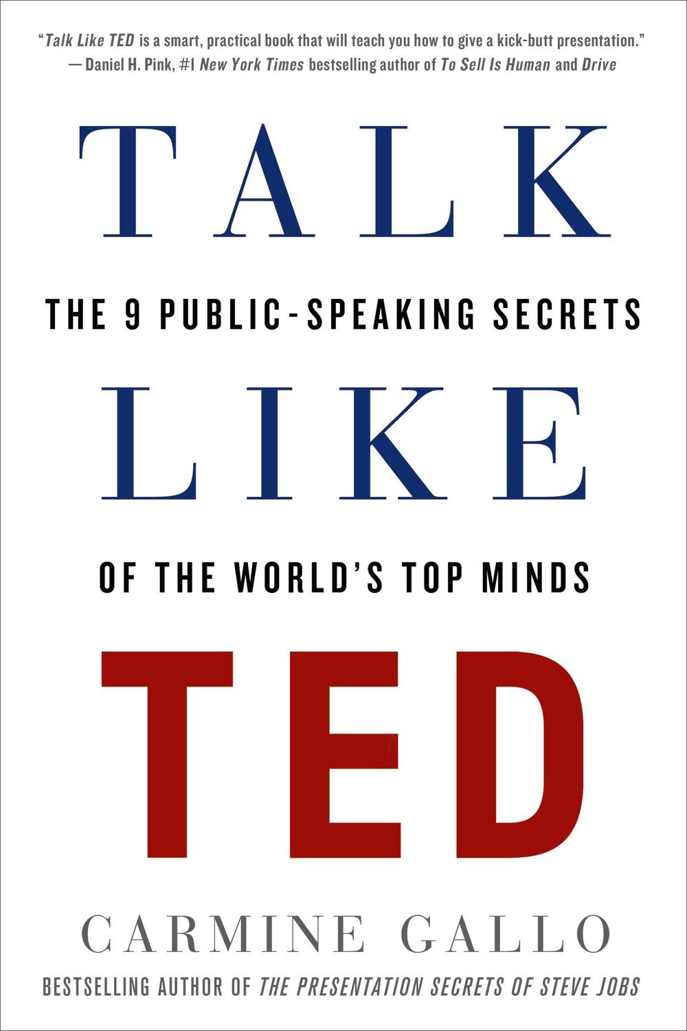 Cover: 9781250061539 | Talk Like Ted | The 9 Public-Speaking Secrets of the World's Top Minds
