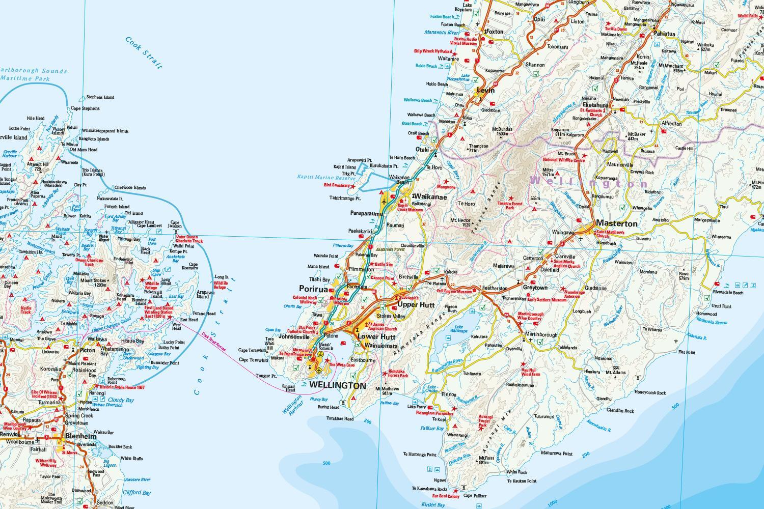 Bild: 9783831773961 | Reise Know-How Landkarte Neuseeland, Nordinsel 1:550.000 | Rump | 2 S.