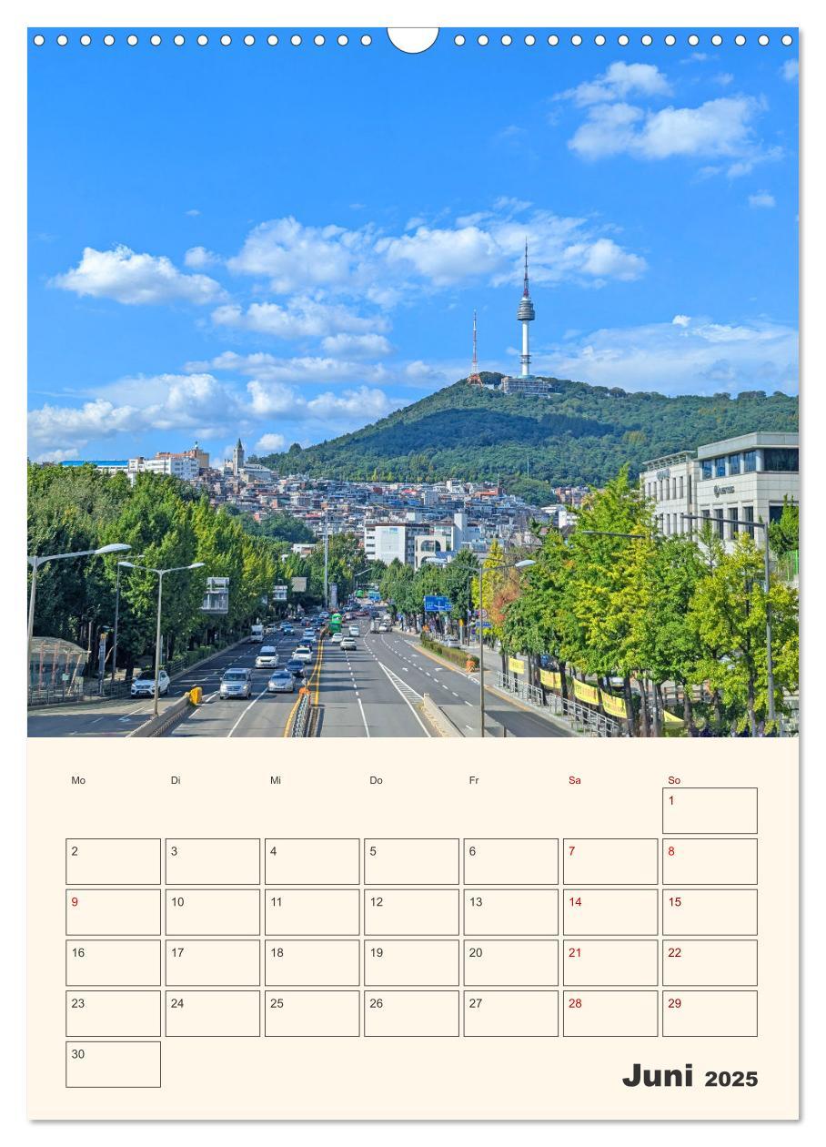 Bild: 9783457205303 | Entdecke Seoul (Wandkalender 2025 DIN A3 hoch), CALVENDO...