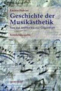 Cover: 9783476022448 | Geschichte der Musikästhetik | Von der Antike bis zur Gegenwart | Buch