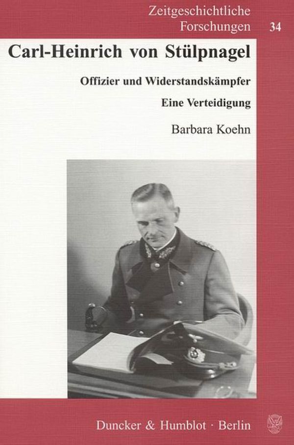 Cover: 9783428128921 | Carl-Heinrich von Stülpnagel. | Barbara Koehn | Taschenbuch | 150 S.