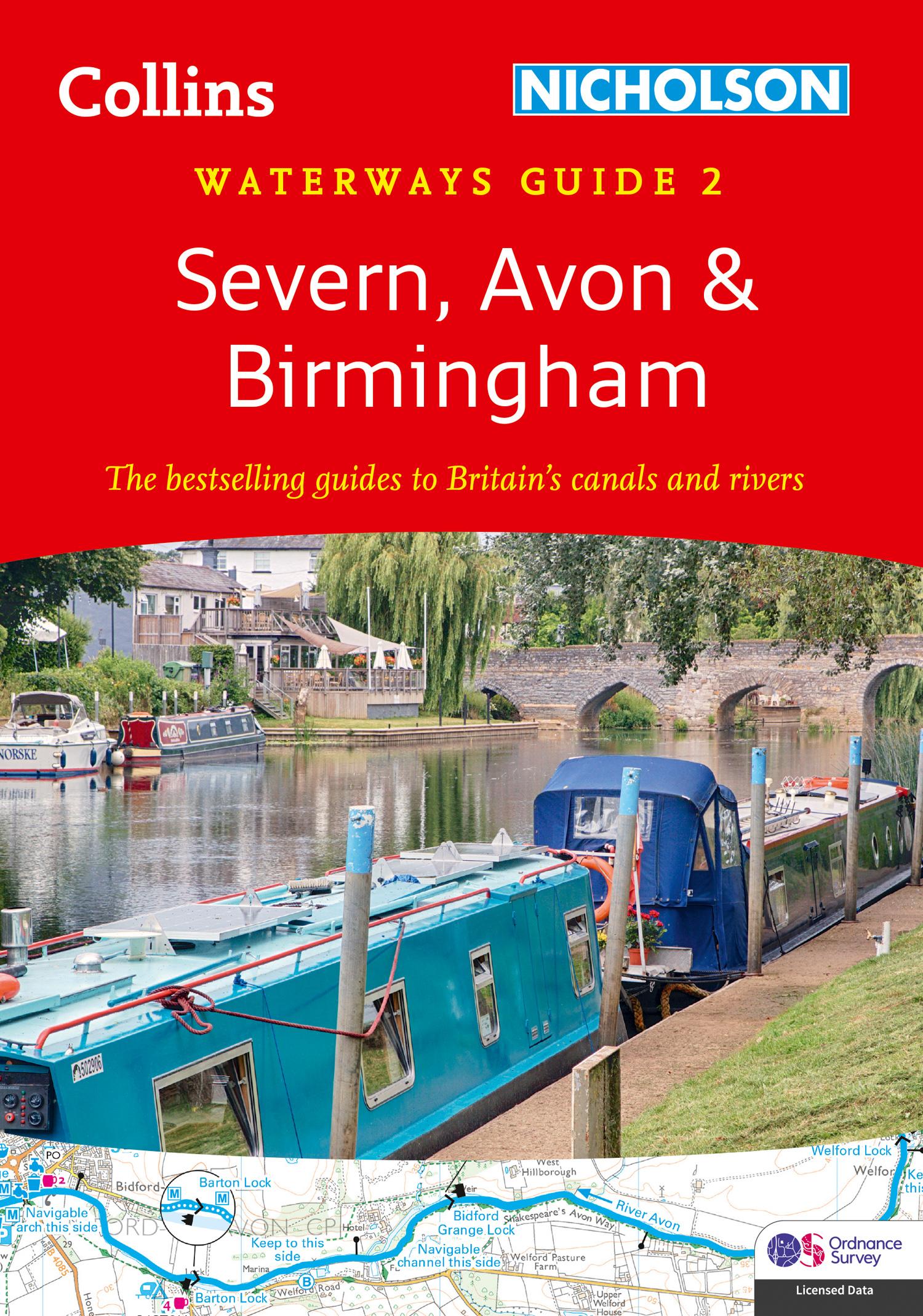 Cover: 9780008490706 | Severn, Avon and Birmingham (2) | Nicholson Waterways Guides | Buch