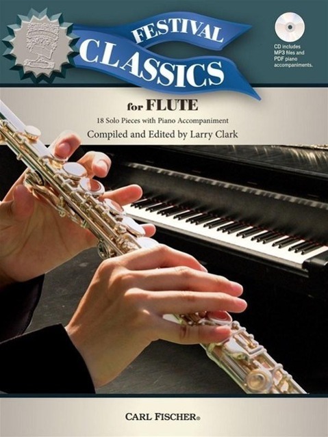 Cover: 9780825897498 | Festival Classics for Flute | 18 Solo Pieces with Piano Accompaniment