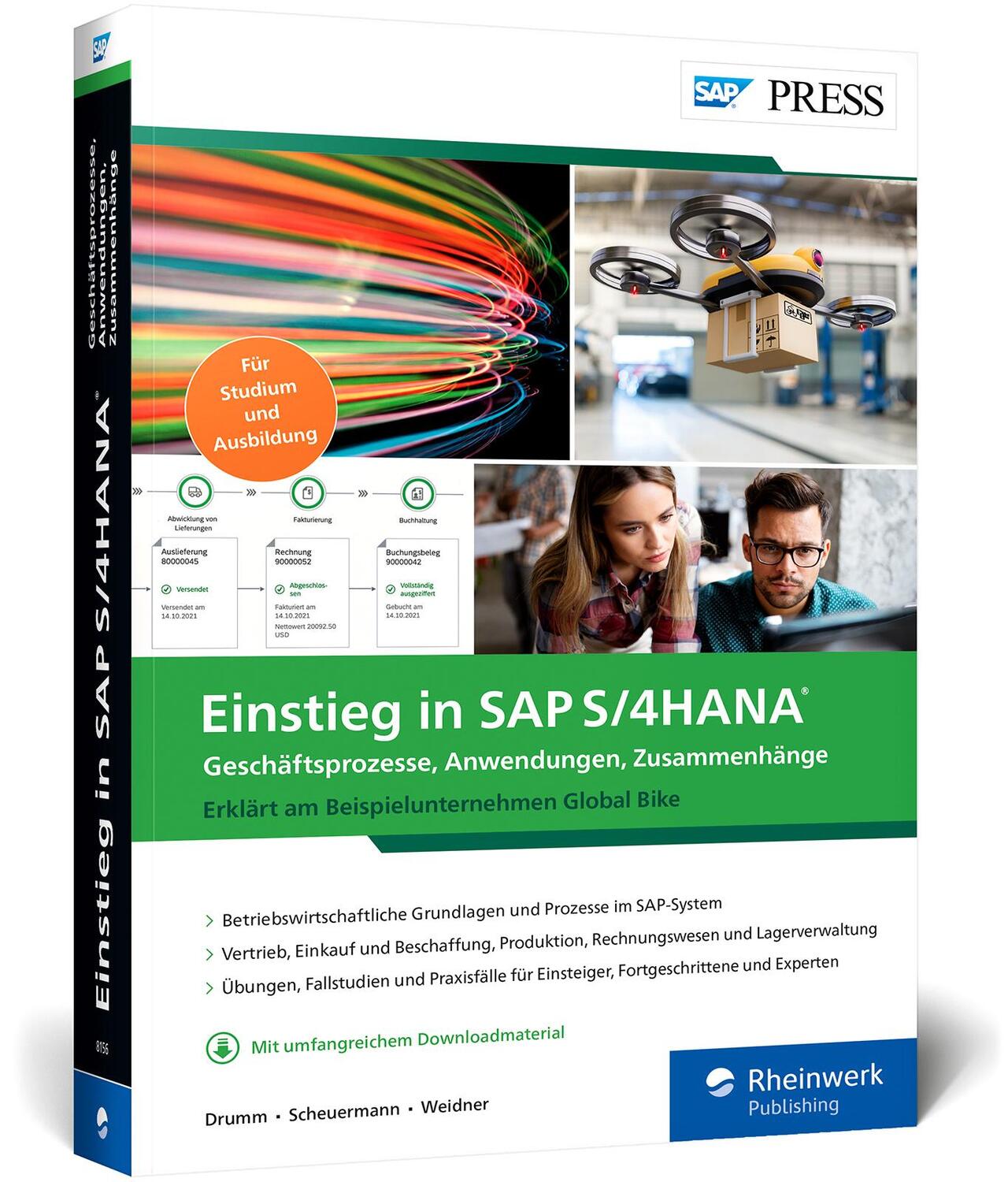 Cover: 9783836281560 | Einstieg in SAP S/4HANA | Christian Drumm (u. a.) | Taschenbuch | 2022