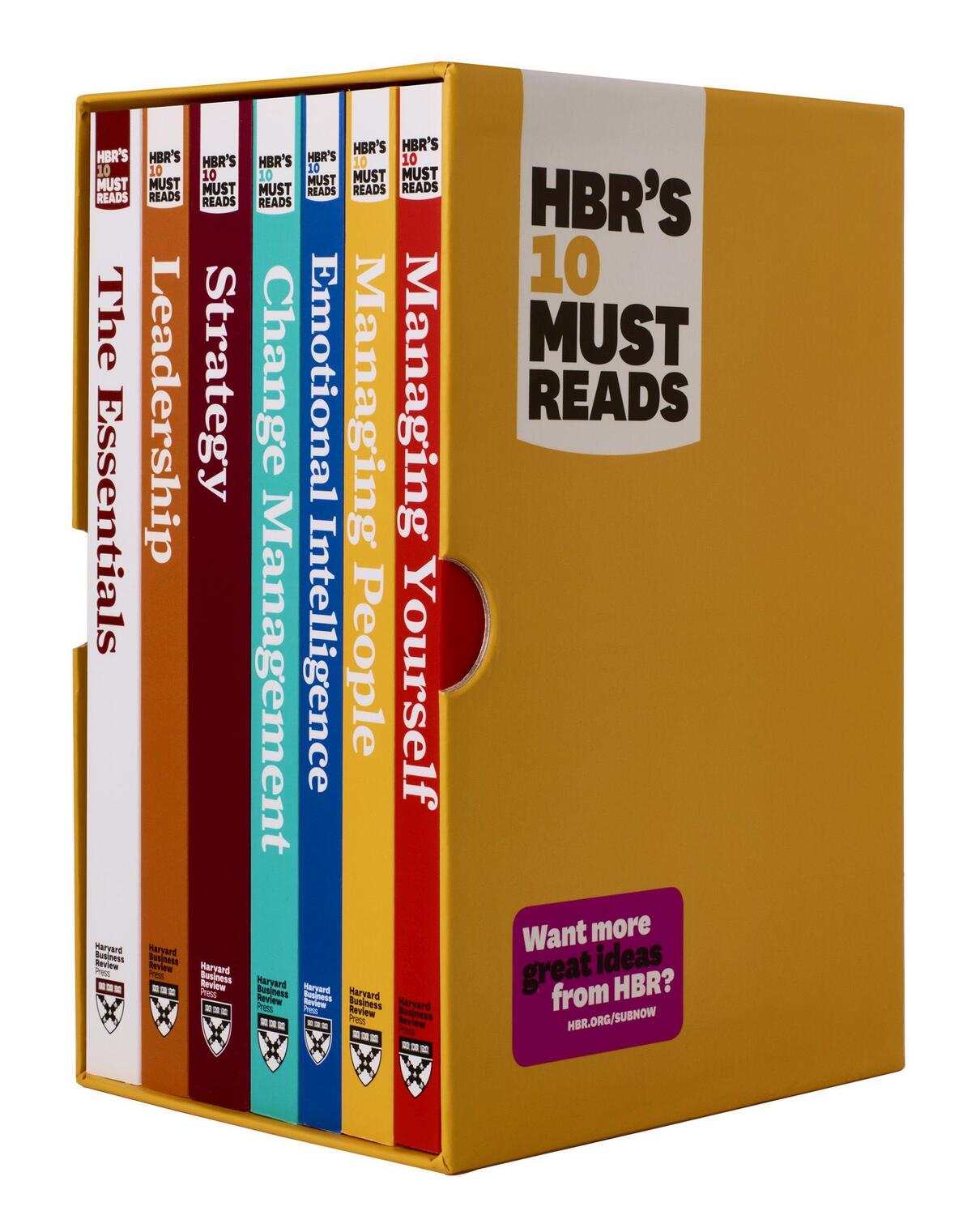 Cover: 9781633693319 | Hbr's 10 Must Reads Boxed Set with Bonus Emotional Intelligence (7...
