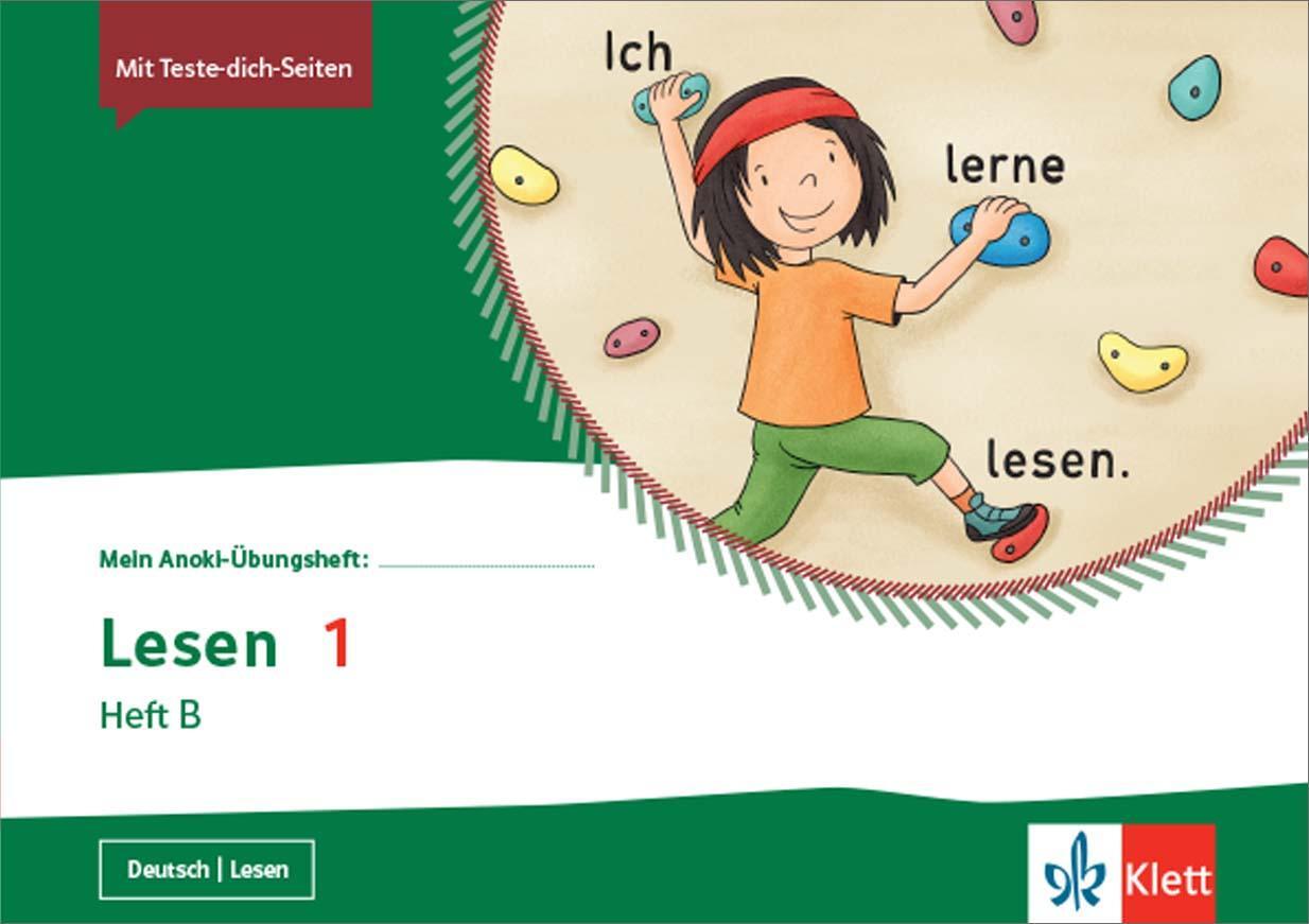 Cover: 9783121621514 | Mein Anoki-Übungsheft. Lesen 1. Heft B. Übungsheft Klasse 1 | Deutsch