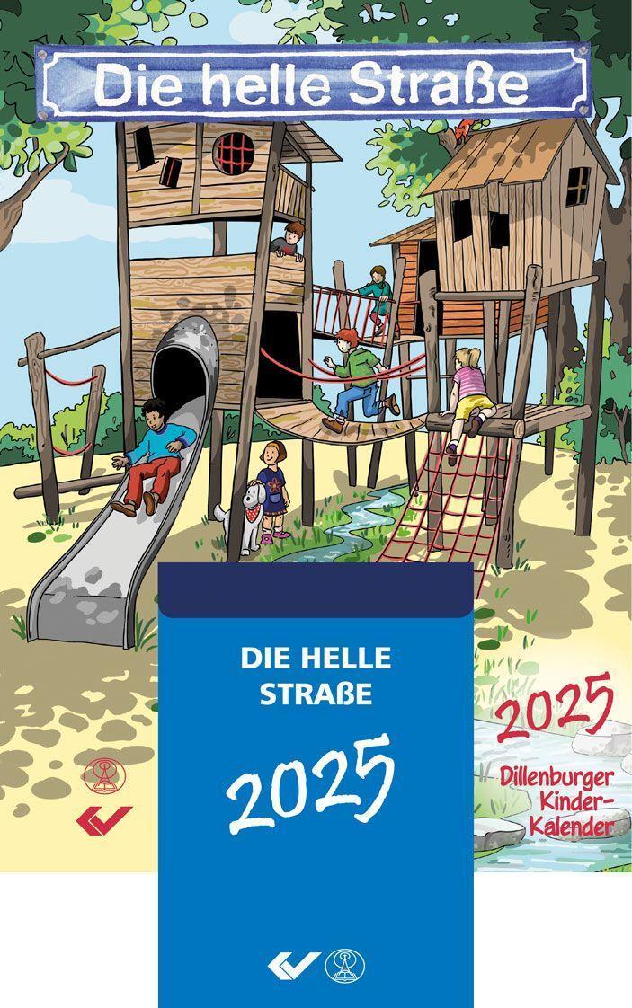 Cover: 9783863539566 | Die helle Straße 2025 Abreißkalender | Dillenburger Kinder-Kalender