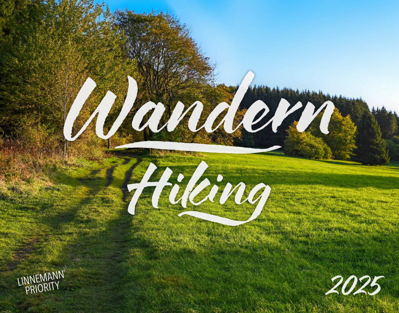 Cover: 9783862923427 | Wandern 2025 Großformat-Kalender 58 x 45,5 cm | Hiking 2025 | Verlag