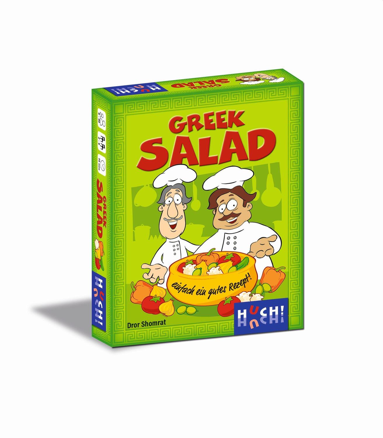 Cover: 4260071882127 | Greek Salad | Dror Shomrat | Spiel | Deutsch | 2021 | Huch & Friends