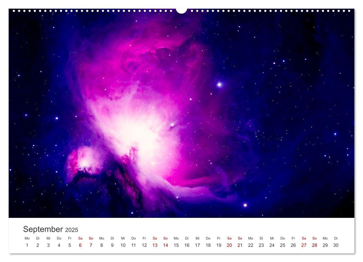 Bild: 9783383918087 | Nebel &amp; Galaxien - Faszination Weltraum (Wandkalender 2025 DIN A2...