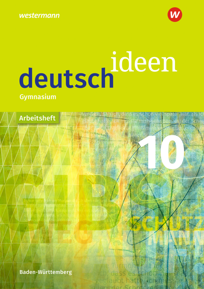 Cover: 9783507486171 | deutsch ideen SI - Ausgabe 2016 Baden-Württemberg | Arbeitsheft 10