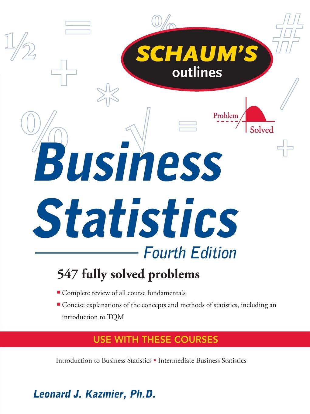 Cover: 9780071635271 | SO BUSINESS STATS 4E | Kazmier | Taschenbuch | Kartoniert / Broschiert