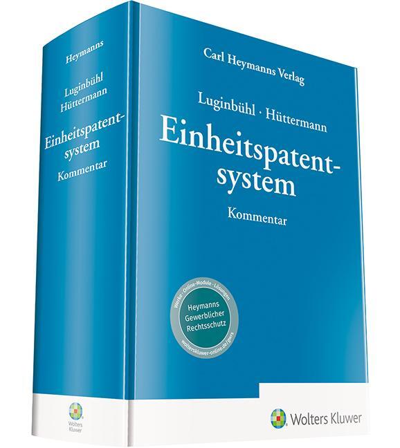 Cover: 9783452300836 | Einheitspatentsystem - Kommentar | Kommentar | Hüttermann (u. a.)