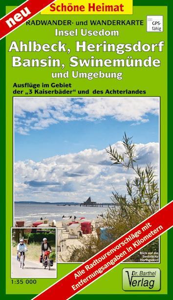 Cover: 9783895911781 | Insel Usedom, Ahlbeck, Heringsdorf, Bansin, Swinemünde und Umgebung...