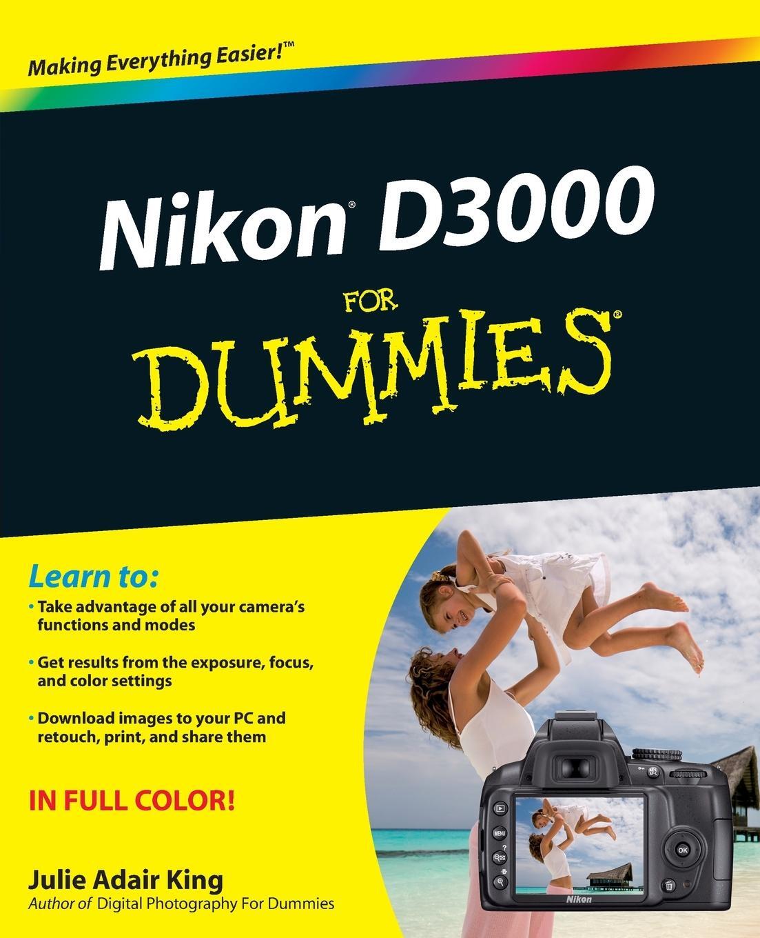 Cover: 9780470578940 | Nikon D3000 For Dummies | Julie Adair King | Taschenbuch | Englisch