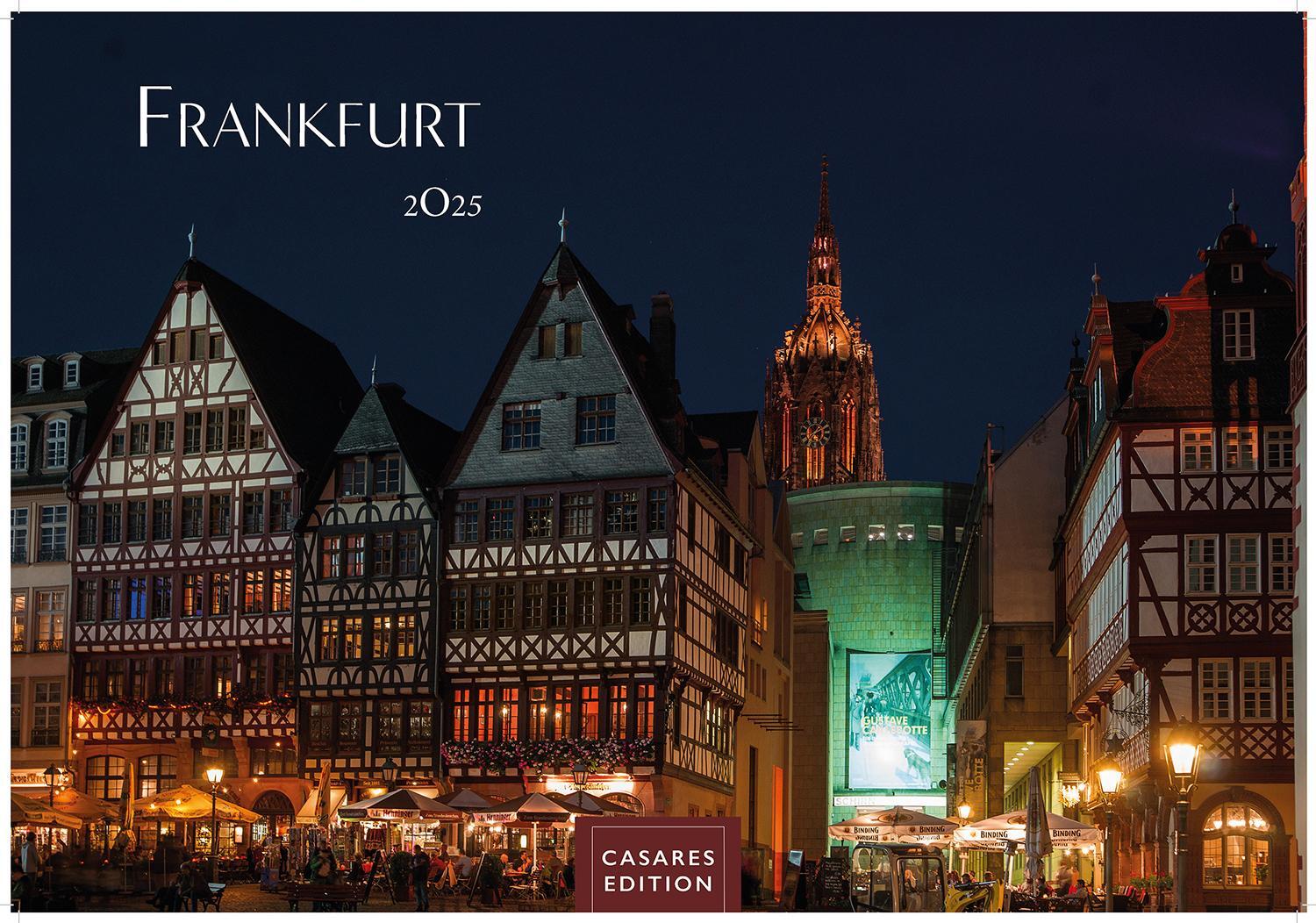 Cover: 9781835243046 | Frankfurt 2025 L 35x50cm | Kalender | 14 S. | Deutsch | 2025