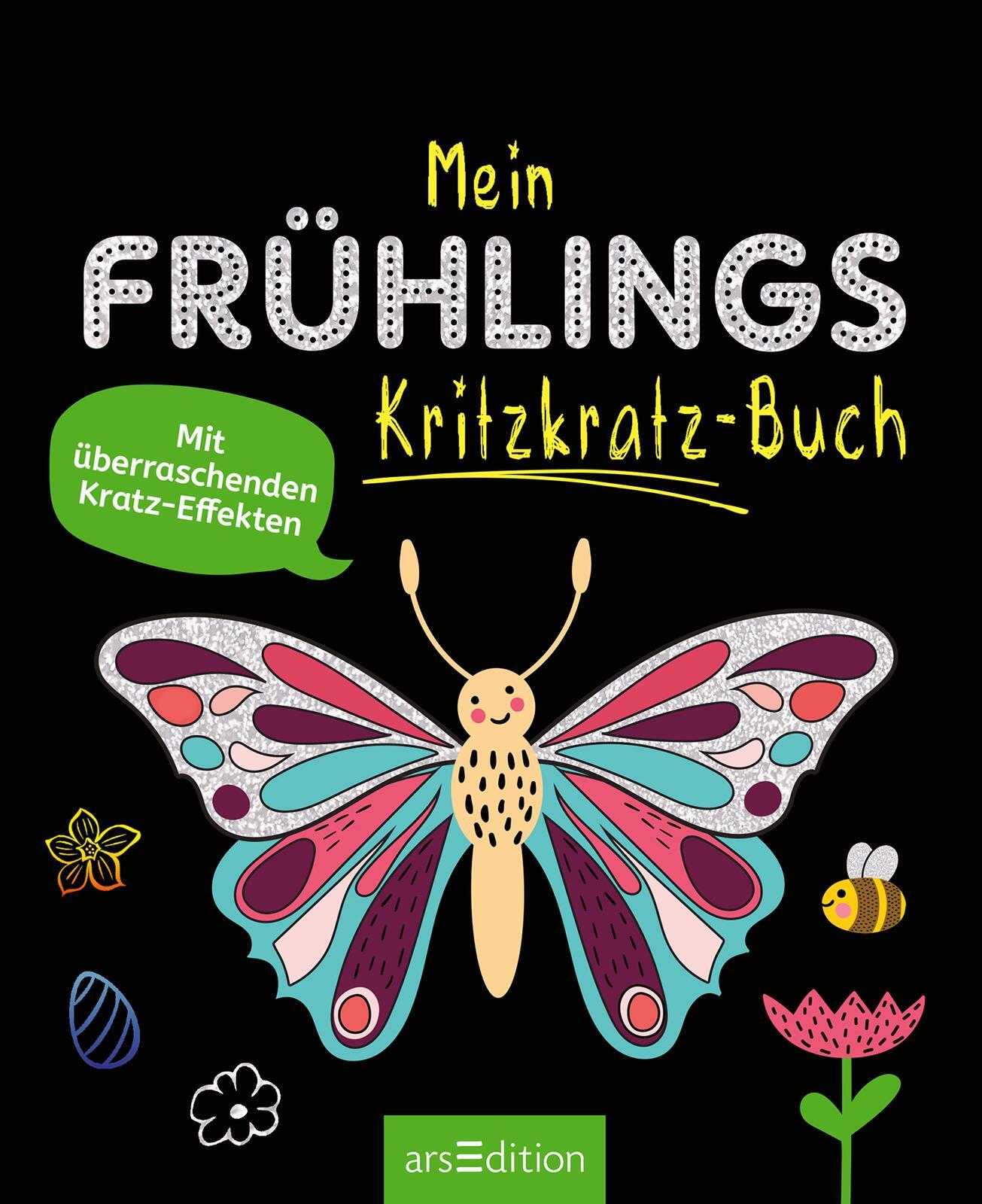 Bild: 9783845855684 | Mein Frühlings-Kritzkratz-Buch | Mit überraschenden Kratz-Effekten