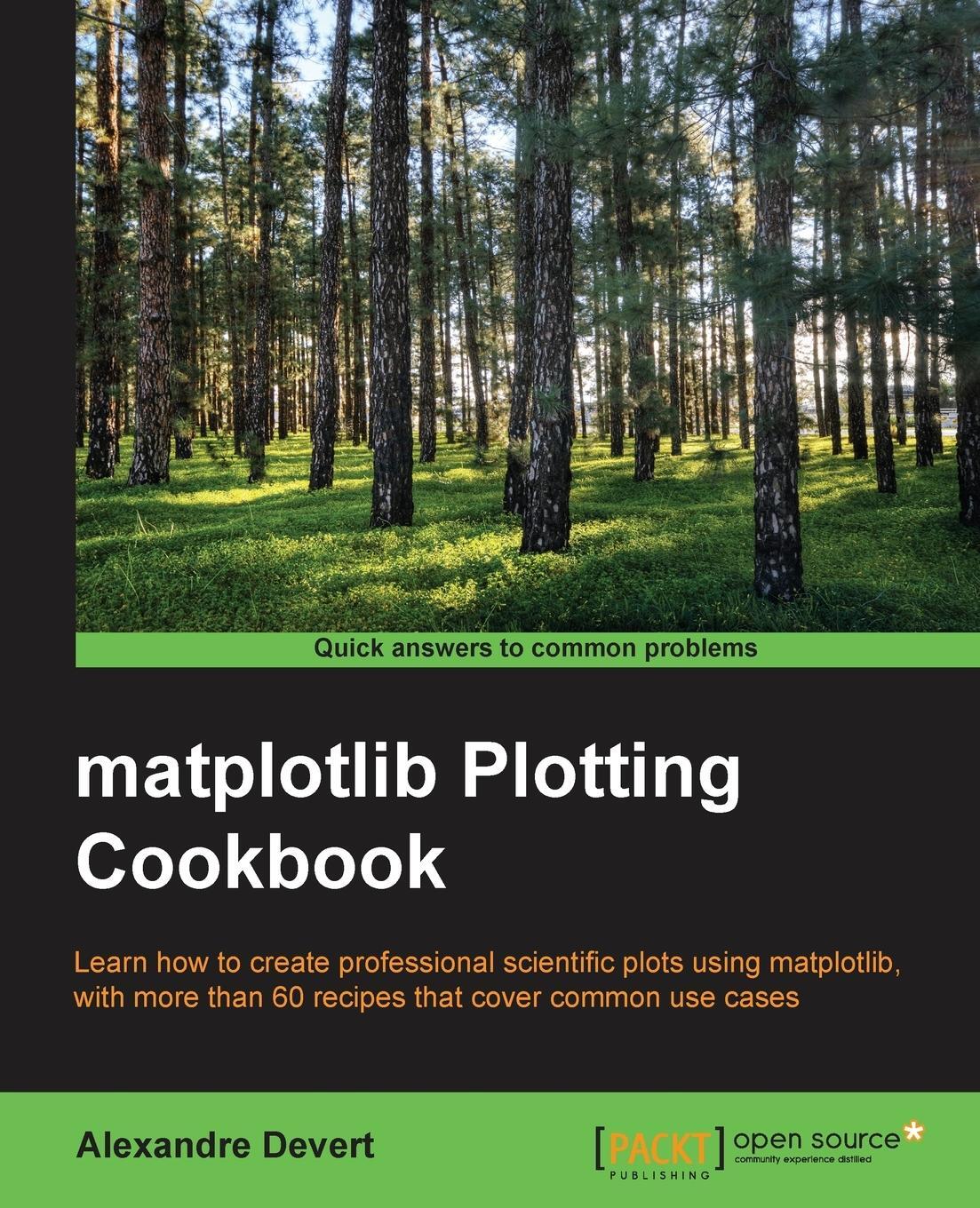 Cover: 9781849513265 | Matplotlib Plotting Cookbook | Alexandre Devert | Taschenbuch | 2014
