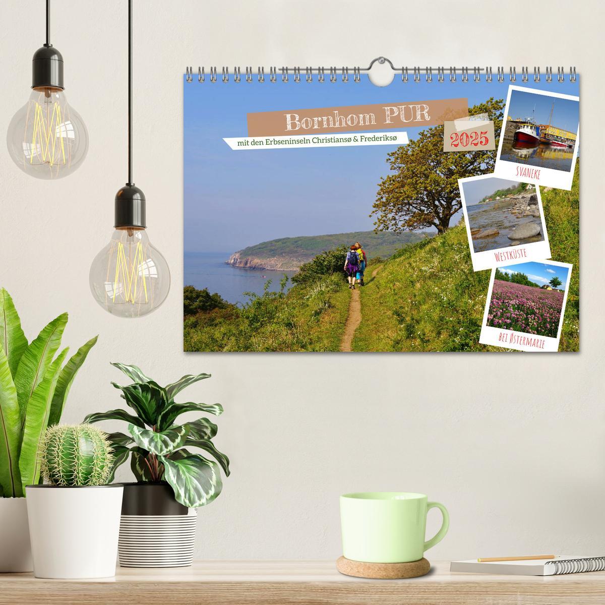 Bild: 9783435689668 | Bornholm Pur (Wandkalender 2025 DIN A4 quer), CALVENDO Monatskalender