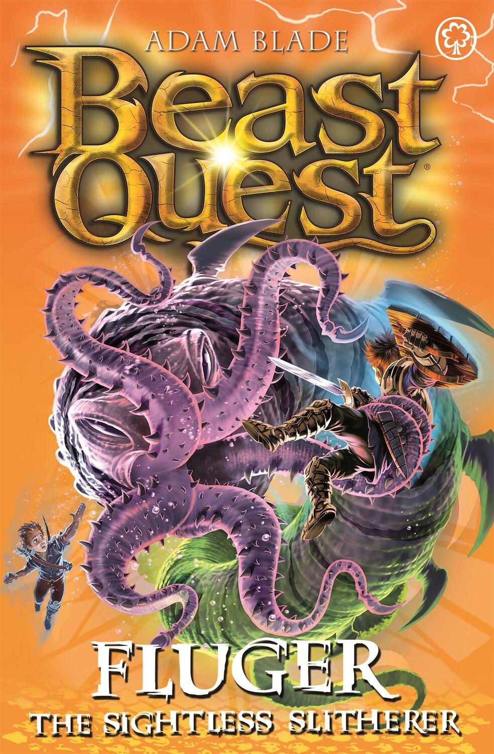 Cover: 9781408357774 | Beast Quest: Fluger the Sightless Slitherer | Series 24 Book 2 | Blade