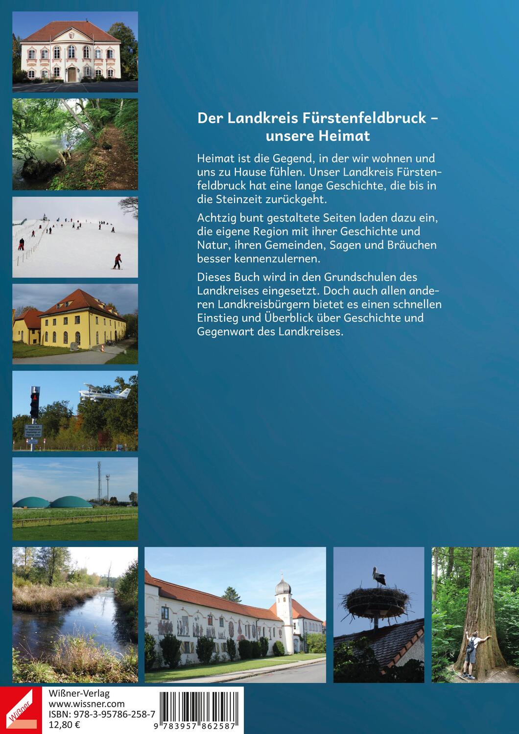 Rückseite: 9783957862587 | Unser Landkreis Fürstenfeldbruck | Bernd Wißner (u. a.) | Taschenbuch