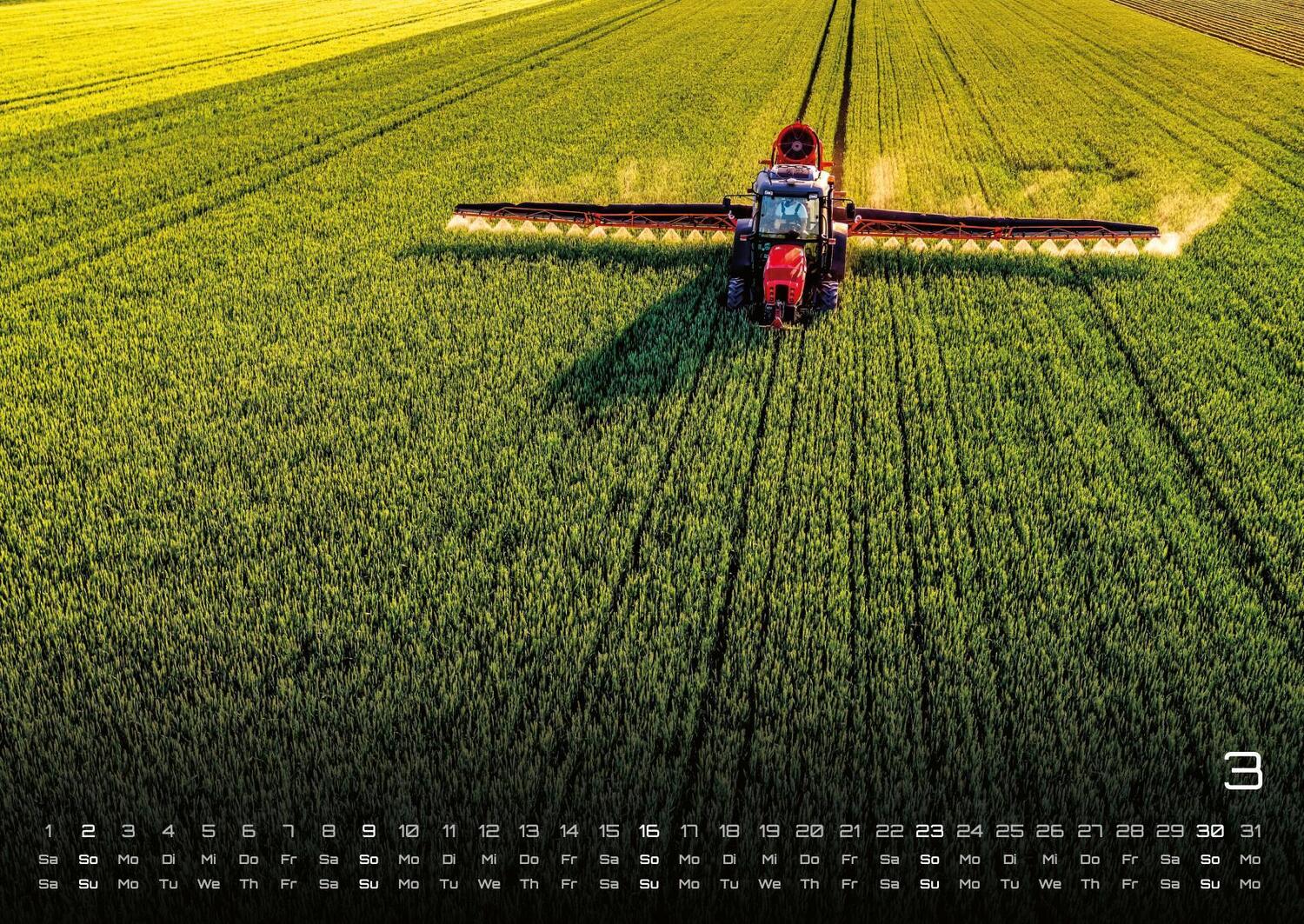 Bild: 9783986734411 | Landmaschinen - Traktor - 2025 - Kalender DIN A2 | GP-Fever. de | 2025