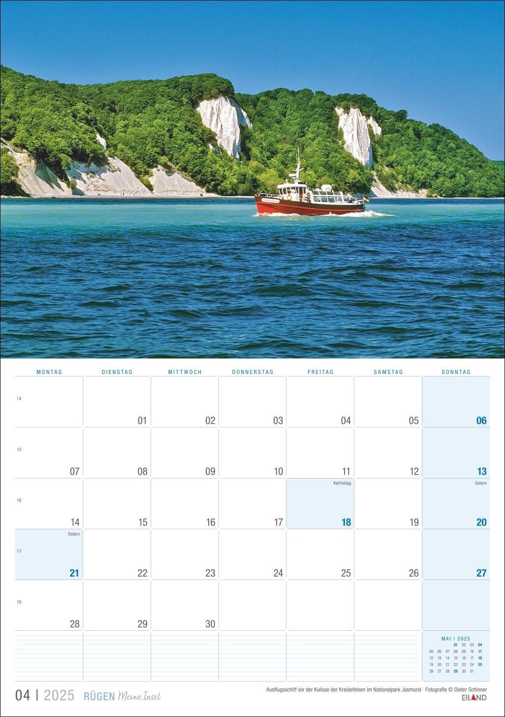 Bild: 9783964023483 | Rügen ...meine Insel Kalender 2025 | Eiland | Kalender | 13 S. | 2025