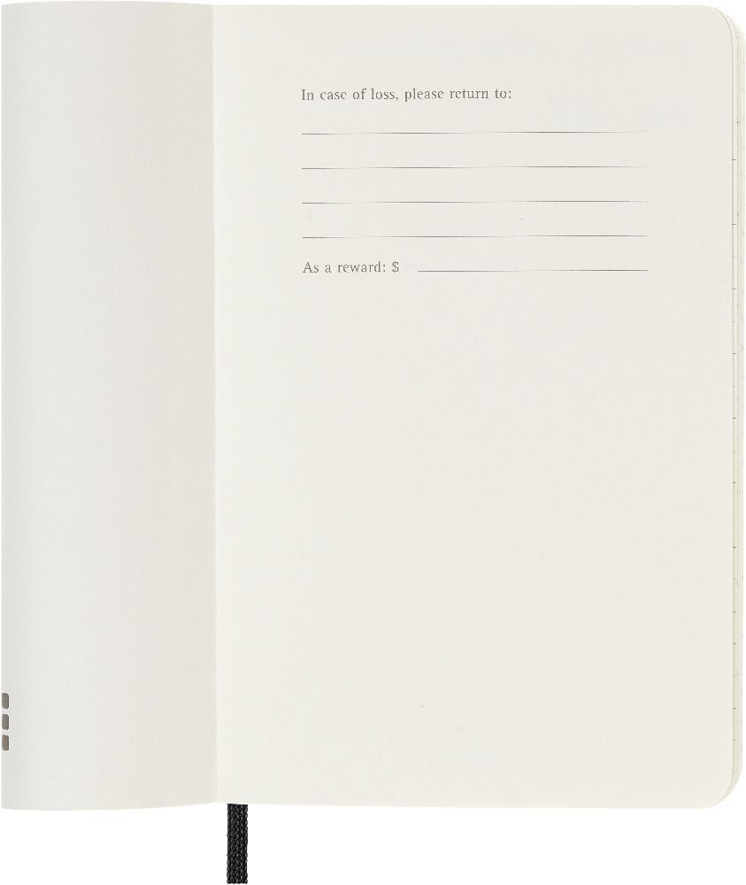 Bild: 8056598857009 | Moleskine 18 Monate Wochen Notizkalender 2023/2024, Pocket/A6, Schwarz