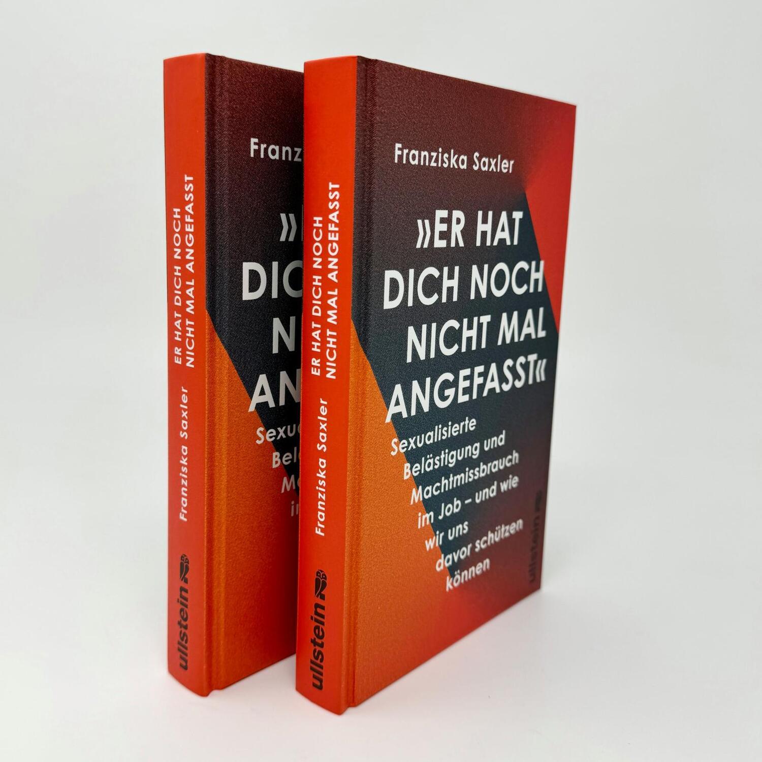 Bild: 9783550202780 | 'Er hat dich noch nicht mal angefasst' | Franziska Saxler | Buch