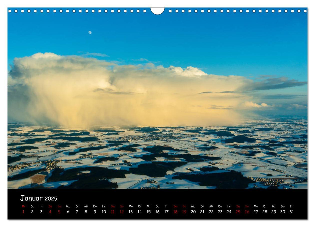 Bild: 9783435459162 | Wolkenwelten (Wandkalender 2025 DIN A3 quer), CALVENDO Monatskalender