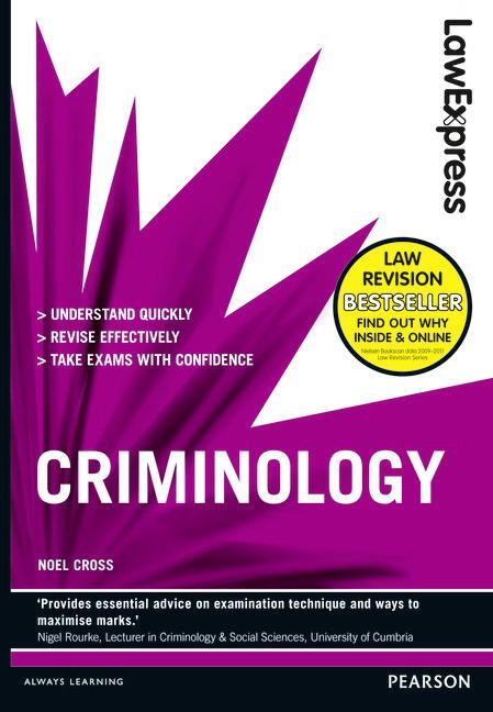 Cover: 9781405874274 | Law Express: Criminology | Noel Cross | Taschenbuch | Englisch | 2012