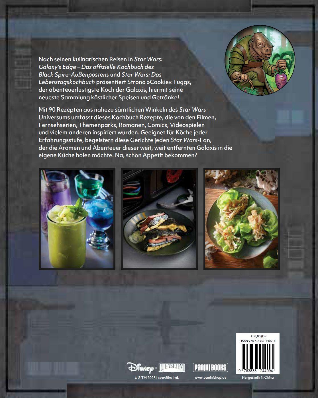 Rückseite: 9783833244094 | Star Wars: Das ultimative Kochbuch | Jenn Fujikawa (u. a.) | Buch