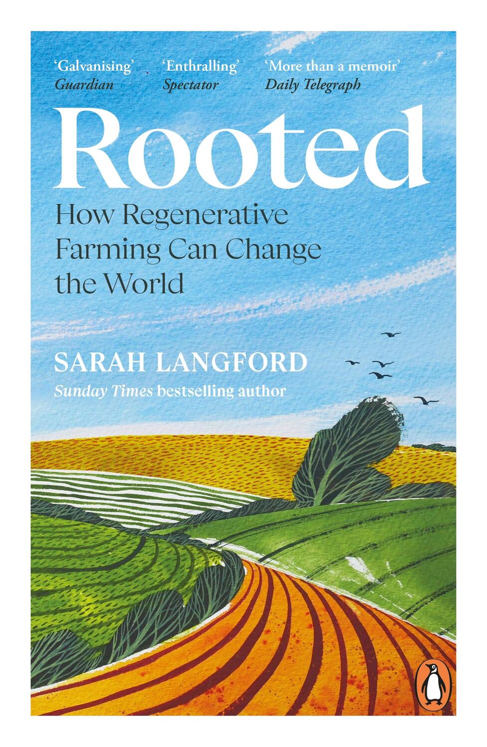 Cover: 9780241991824 | Rooted | How regenerative farming can change the world | Langford