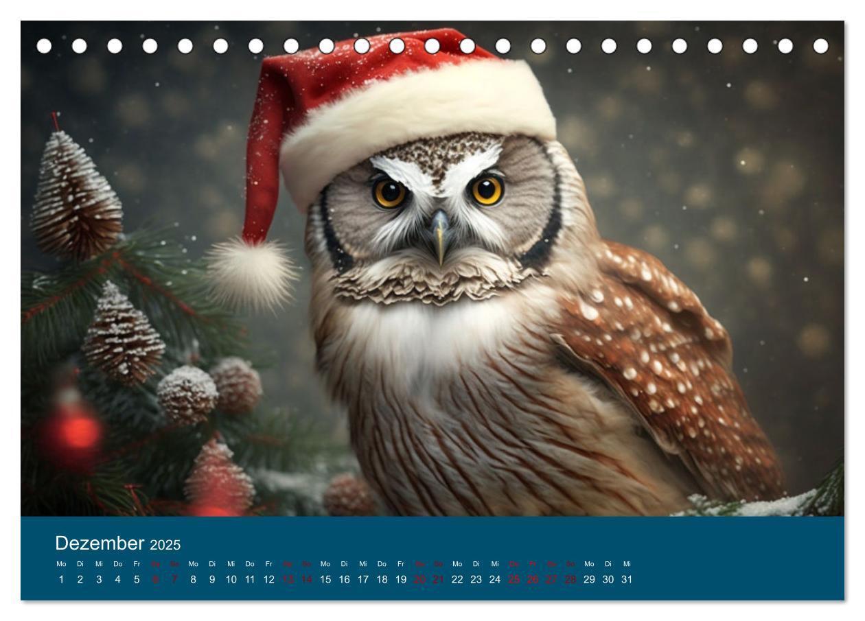 Bild: 9783383915765 | Eule gut... alles gut! (Tischkalender 2025 DIN A5 quer), CALVENDO...