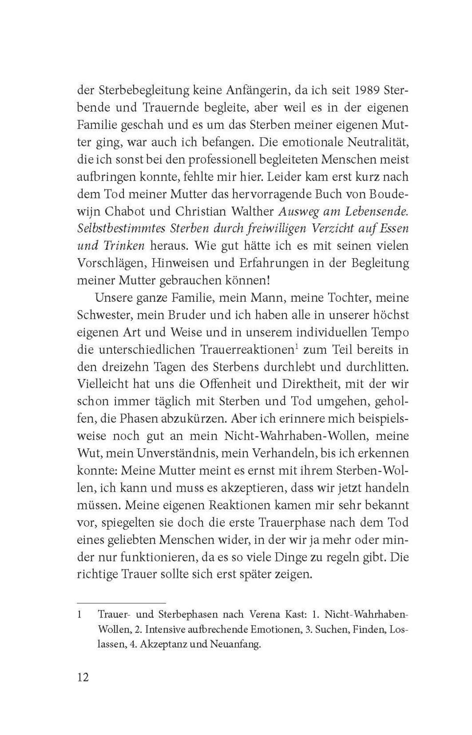 Bild: 9783863213374 | Sterbefasten | Christiane zur Nieden | Taschenbuch | 179 S. | Deutsch
