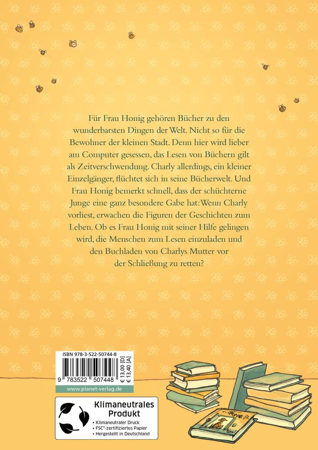 Rückseite: 9783522507448 | Frau Honig und die Magie der Worte | Magisches Kinderbuch ab 8 | Buch