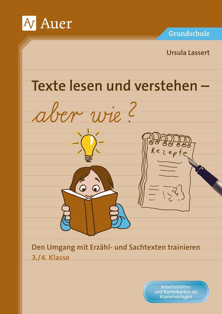 Cover: 9783403068563 | Texte lesen und verstehen - aber wie? | Ursula Lassert | Broschüre