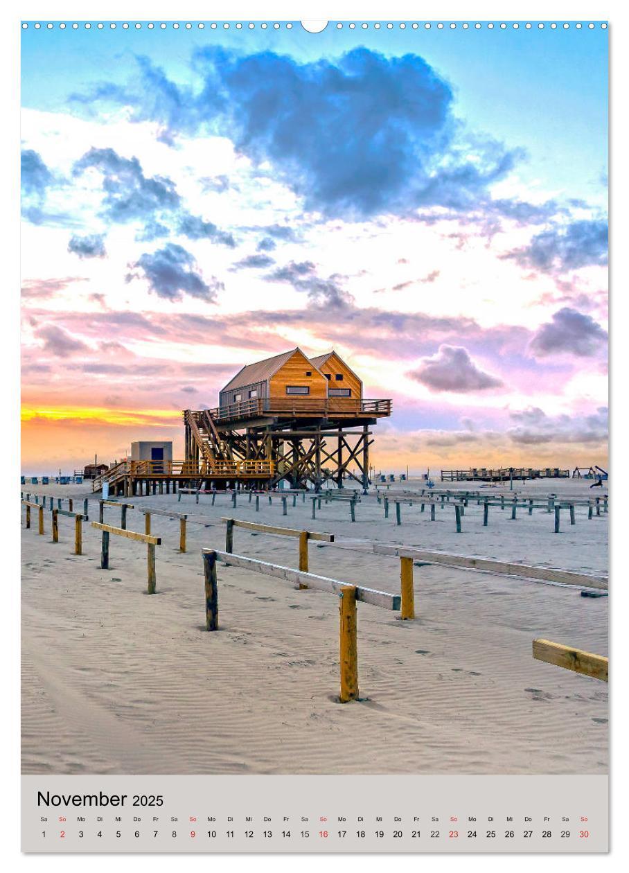 Bild: 9783435963843 | NORDSEEFLAIR - St. Peter Ording und Westerhever (Wandkalender 2025...