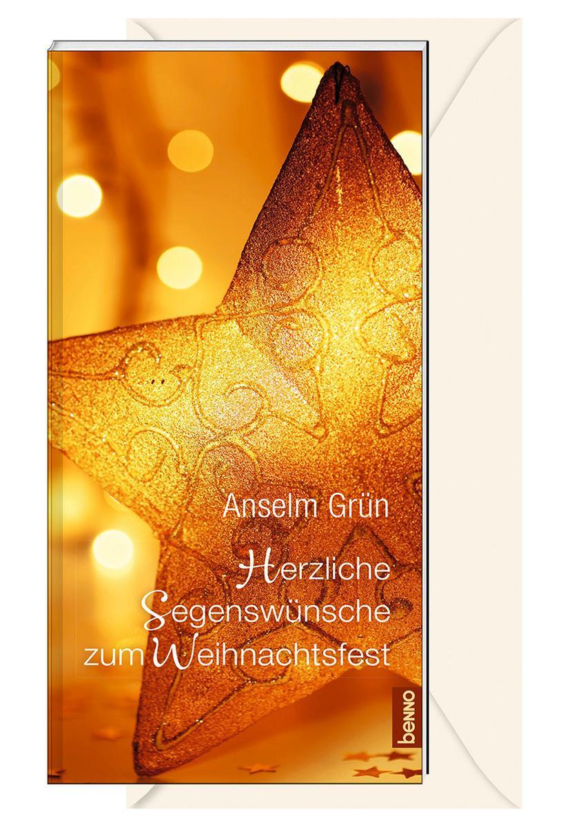 Cover: 9783746264424 | Herzliche Segenswünsche zum Weihnachtsfest | Anselm Grün | Taschenbuch