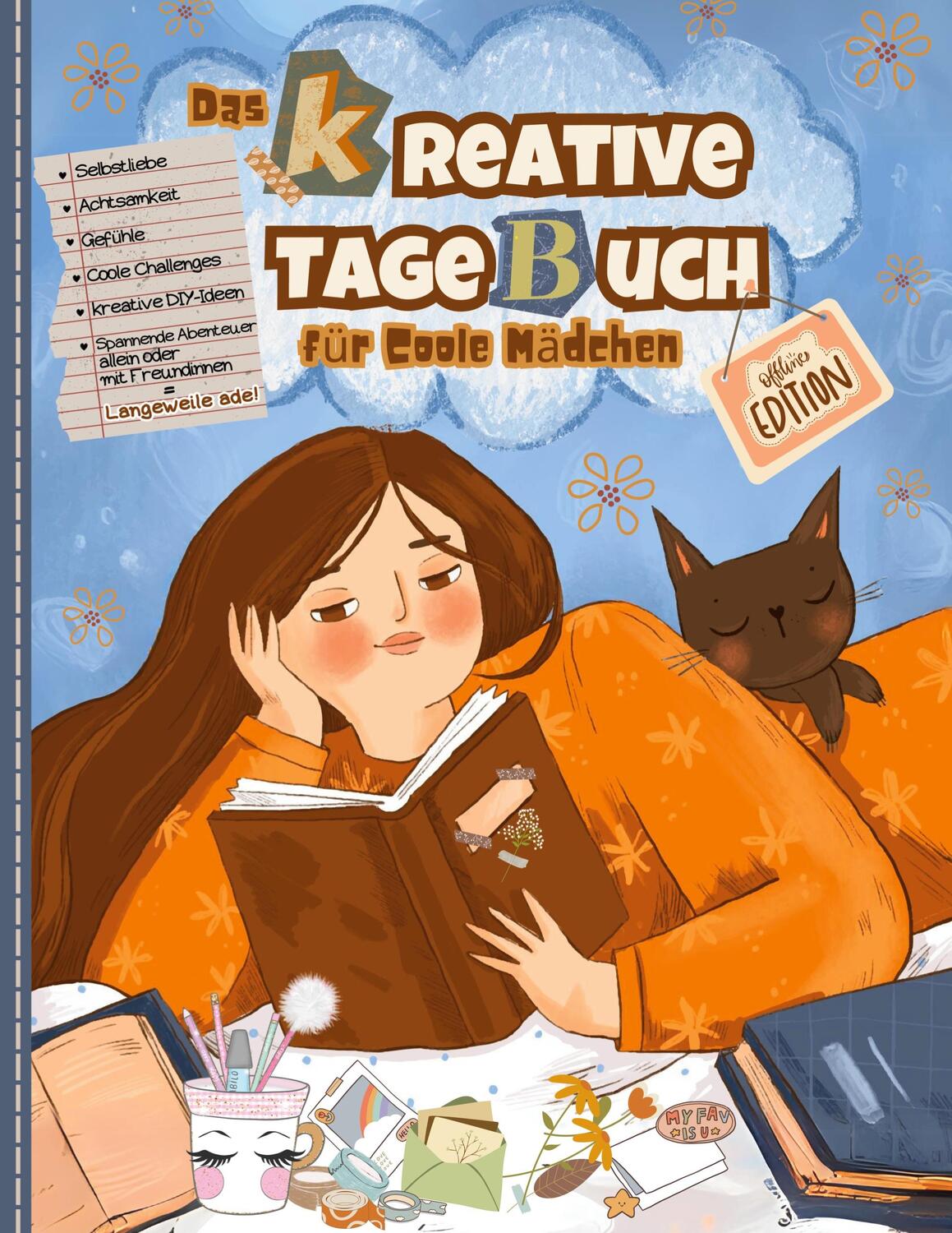 Cover: 9783982558097 | Das kreative Tagebuch für coole Mädchen | CathyCat Diaries | Buch