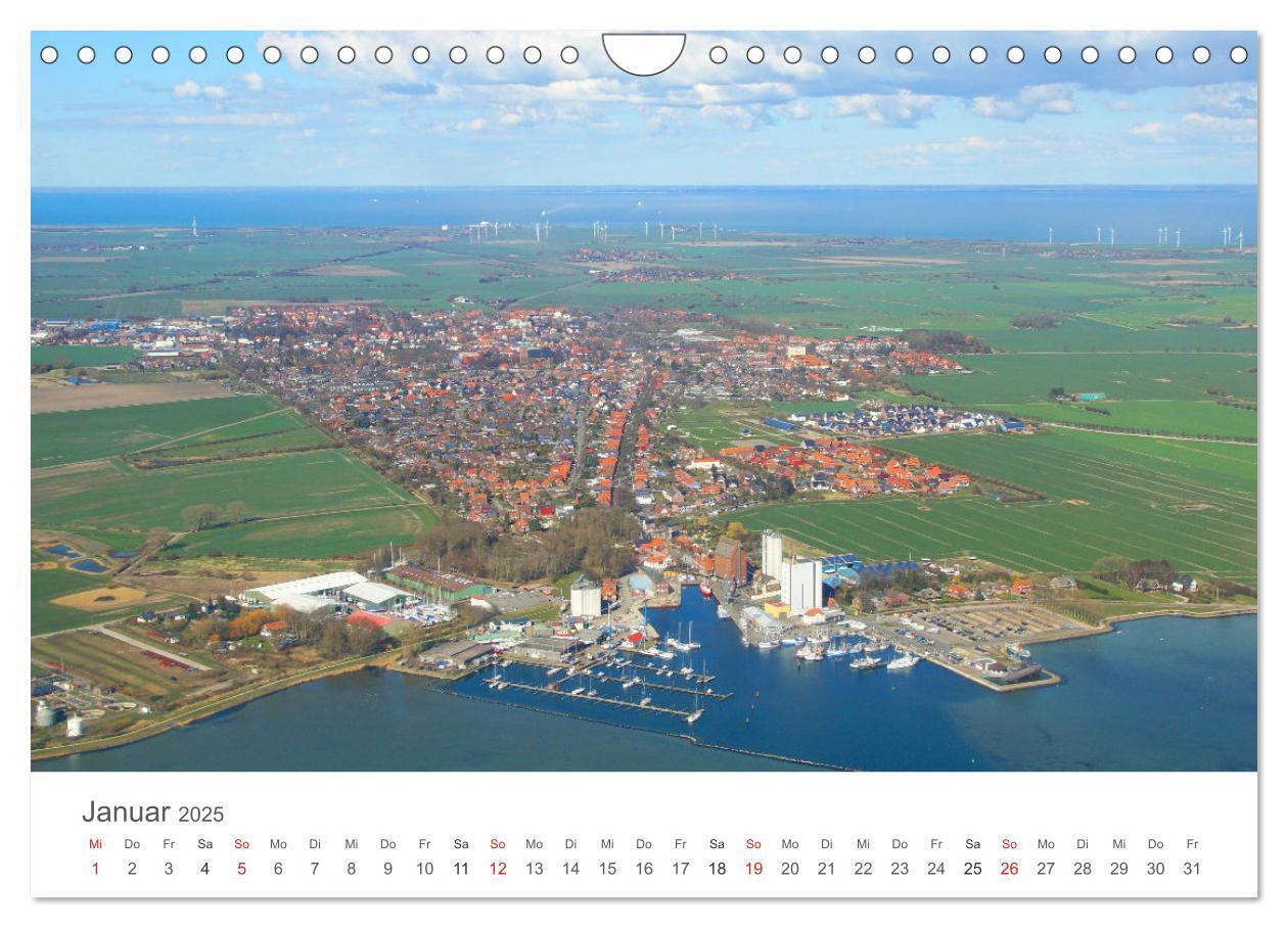 Bild: 9783435115150 | Fehmarn aus der Luft (Wandkalender 2025 DIN A4 quer), CALVENDO...