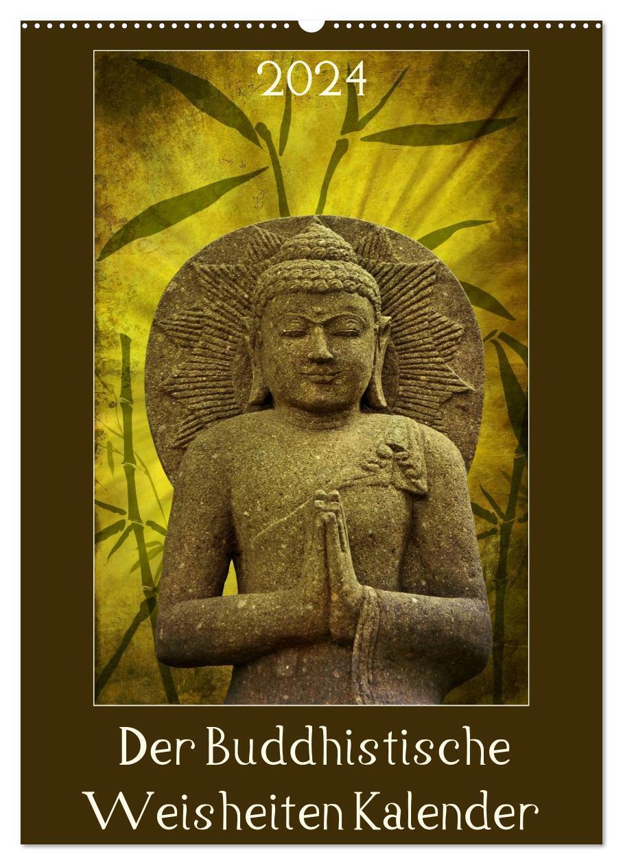 Cover: 9783675766747 | Der Buddhistische Weisheiten Kalender (Wandkalender 2024 DIN A2...