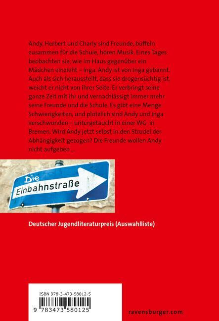 Bild: 9783473580125 | Die Einbahnstraße | Klaus Kordon | Taschenbuch | 116 S. | Deutsch