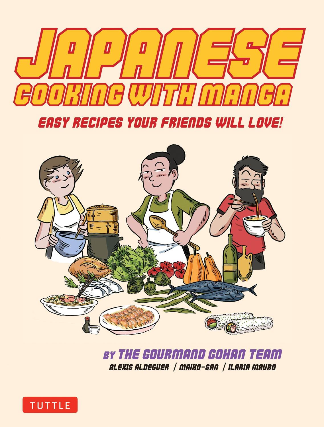Cover: 9784805314333 | Japanese Cooking with Manga | The Gourmand Gohan Cookbook | Buch