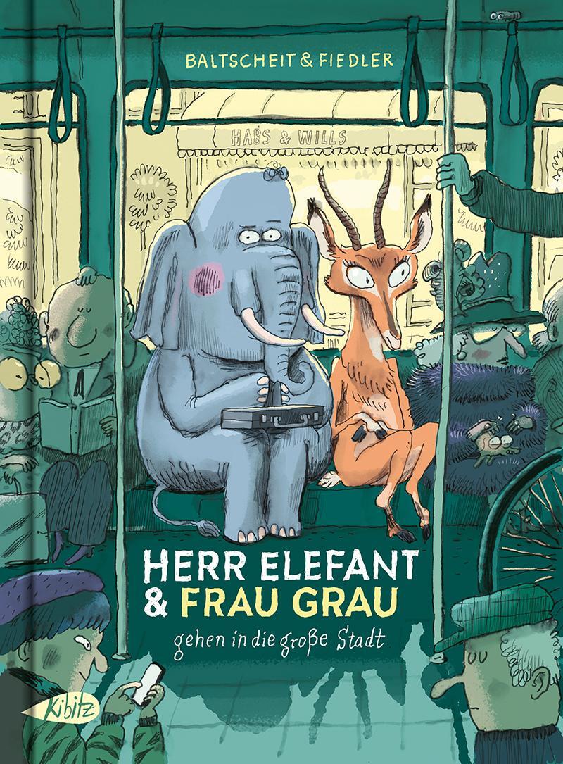 Cover: 9783948690120 | Herr Elefant und Frau Grau gehen in die große Stadt | Baltscheit