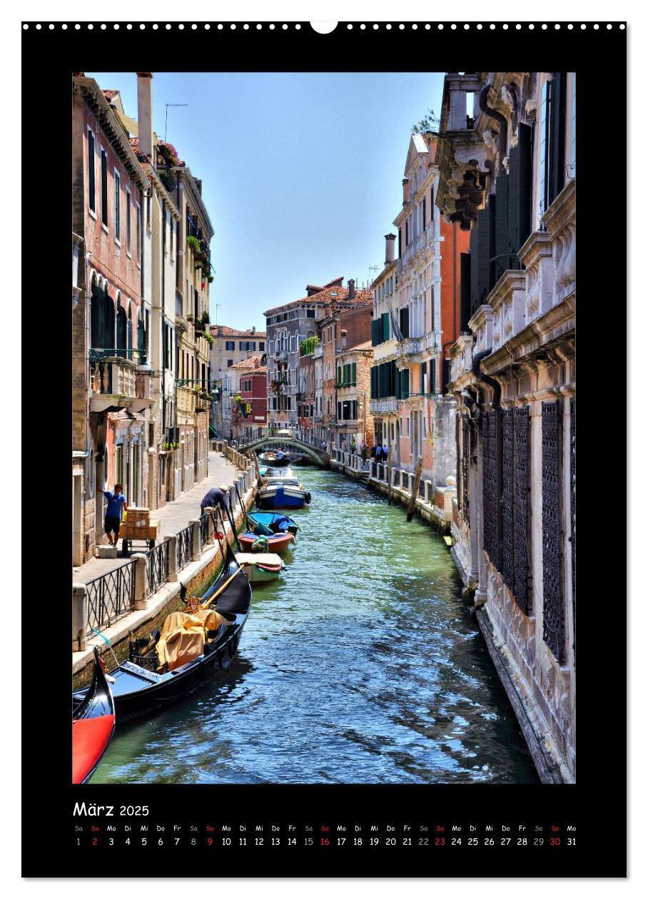 Bild: 9783457080863 | Venedig (Wandkalender 2025 DIN A2 hoch), CALVENDO Monatskalender