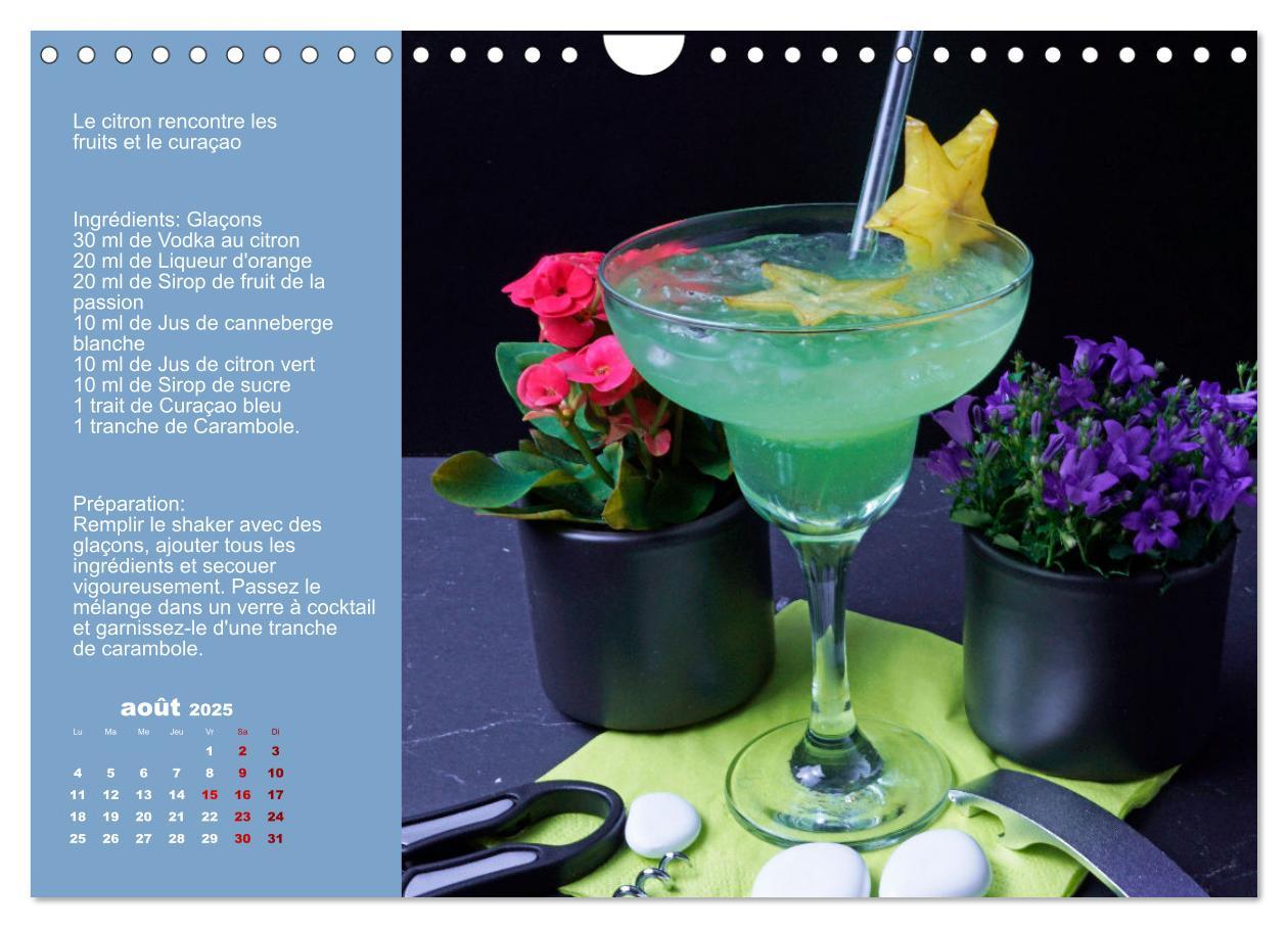 Bild: 9781325935406 | Cocktails de vodka Fascination (Calendrier mural 2025 DIN A4...