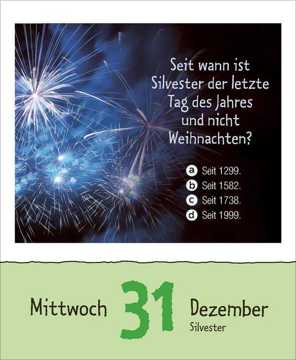 Bild: 9783731877431 | Vorsicht Geheimwissen 2025 | Verlag Korsch | Kalender | 328 S. | 2025