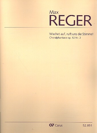 Cover: 9790007143121 | Choralphantasie Wachet auf, ruft uns die Stimme! | Max Reger | 2014